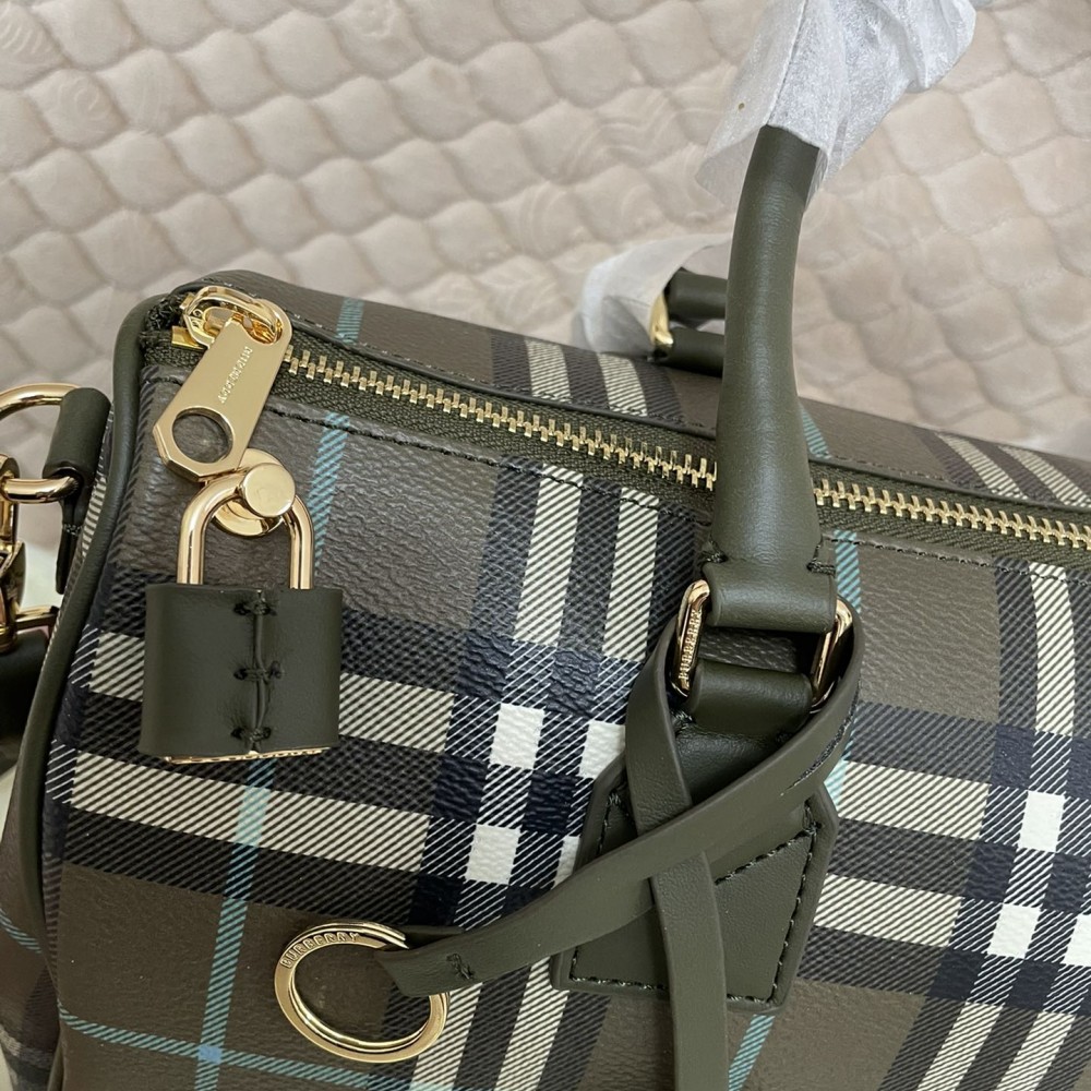 Burberry Check Boston Bag Burberry Check Boston Bag