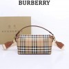 Burberry Check Classic Yellow and White Square Boston Bag Burberry Check Classic Yellow and White Square Boston Bag
