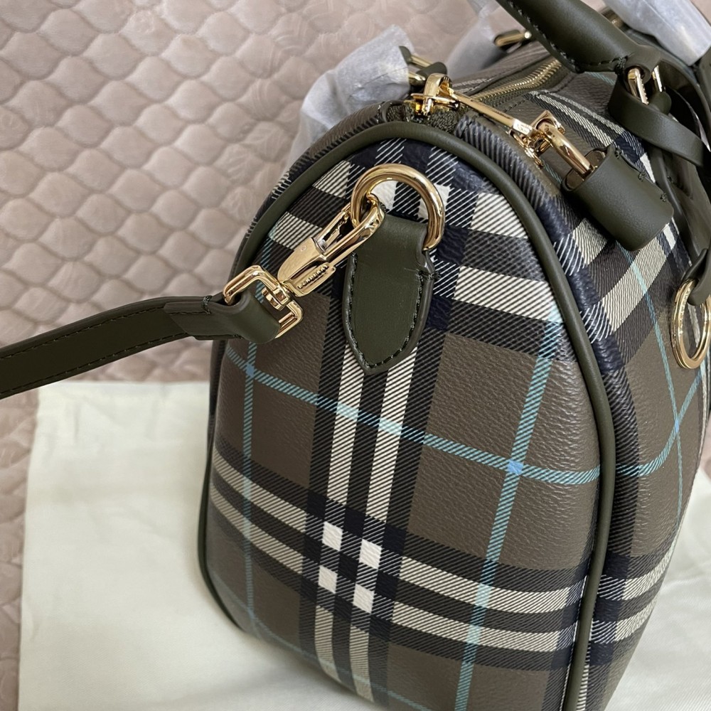 Burberry Check Boston Bag Burberry Check Boston Bag