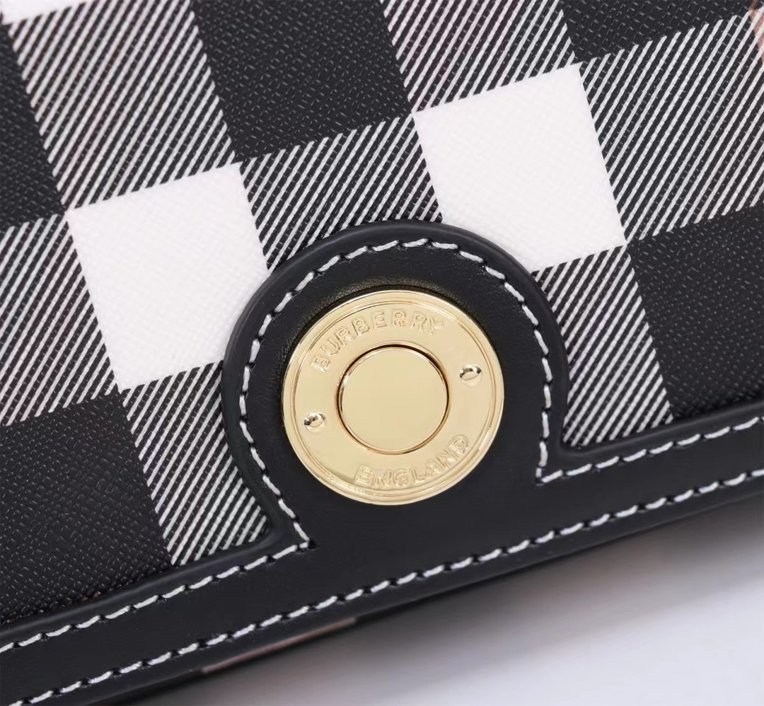 Burberry Check Classic Crimson Square Boston Bag Burberry Check Classic Crimson Square Boston Bag