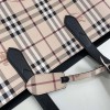 Burberry classic color check tote bag Burberry classic color check tote bag