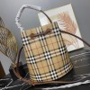 Burberry check bucket bag Burberry check bucket bag