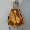 Burberry brown calfskin bucket bag Burberry brown calfskin bucket bag