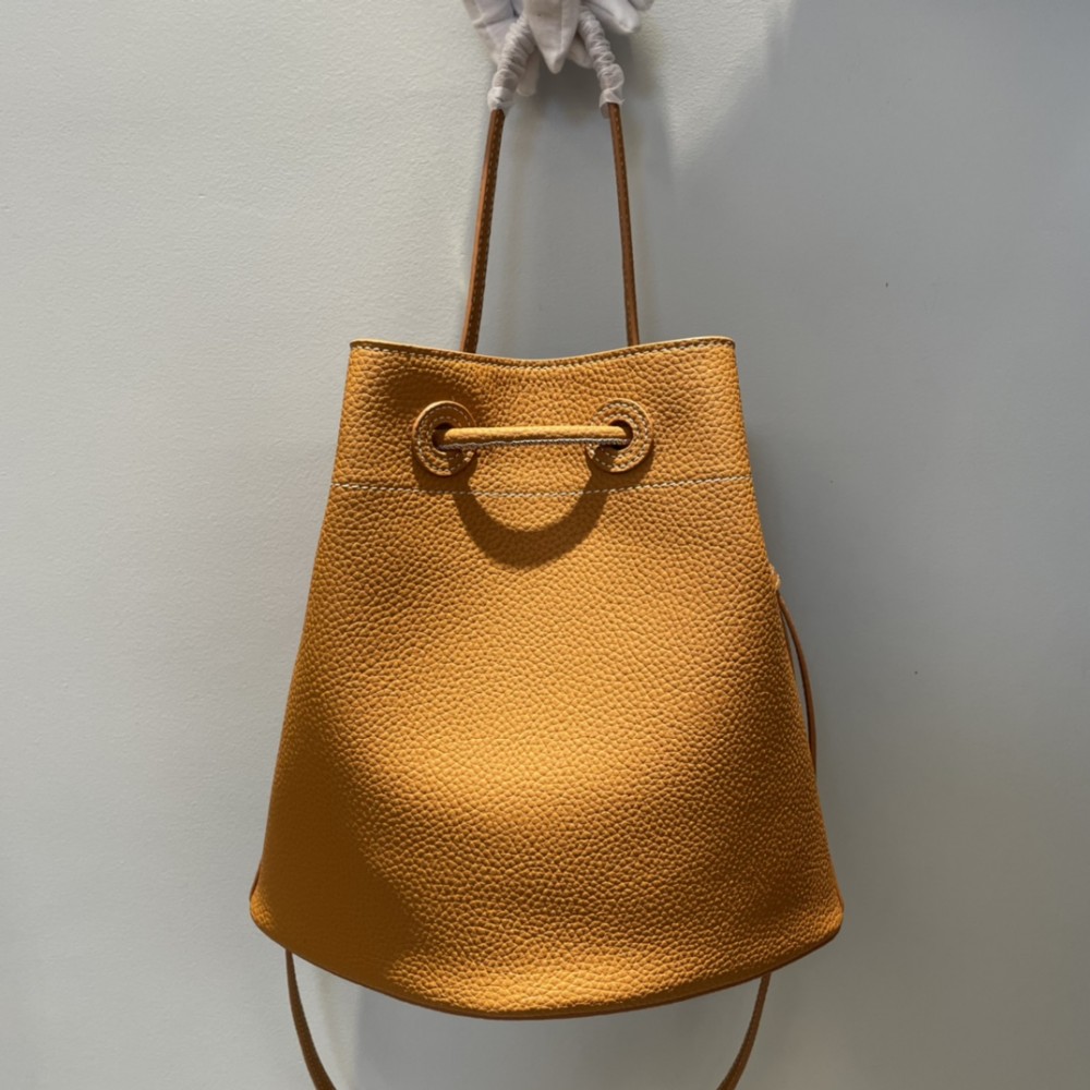 Burberry brown calfskin bucket bag Burberry brown calfskin bucket bag
