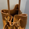 Burberry brown calfskin bucket bag Burberry brown calfskin bucket bag