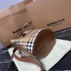 Burberry crimson hardware bucket bag Burberry crimson hardware bucket bag