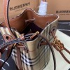 Burberry crimson hardware bucket bag Burberry crimson hardware bucket bag
