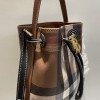Burberry brown and black hardware bucket bag Burberry brown and black hardware bucket bag