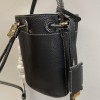 Burberry black leather hardware bucket bag Burberry black leather hardware bucket bag