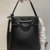 Burberry black leather hardware bucket bag Burberry black leather hardware bucket bag