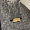 Burberry black leather hardware bucket bag Burberry black leather hardware bucket bag