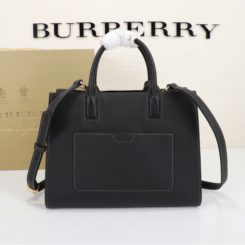 Burberry Black Leather Classic Tote Burberry Black Leather Classic Tote
