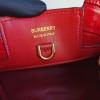 Burberry crocodile leather red tote bag Burberry crocodile leather red tote bag
