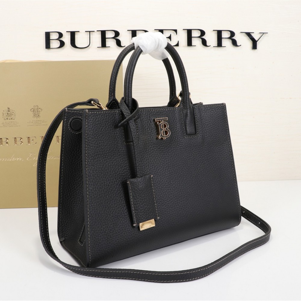 Burberry Black Leather Classic Tote Burberry Black Leather Classic Tote