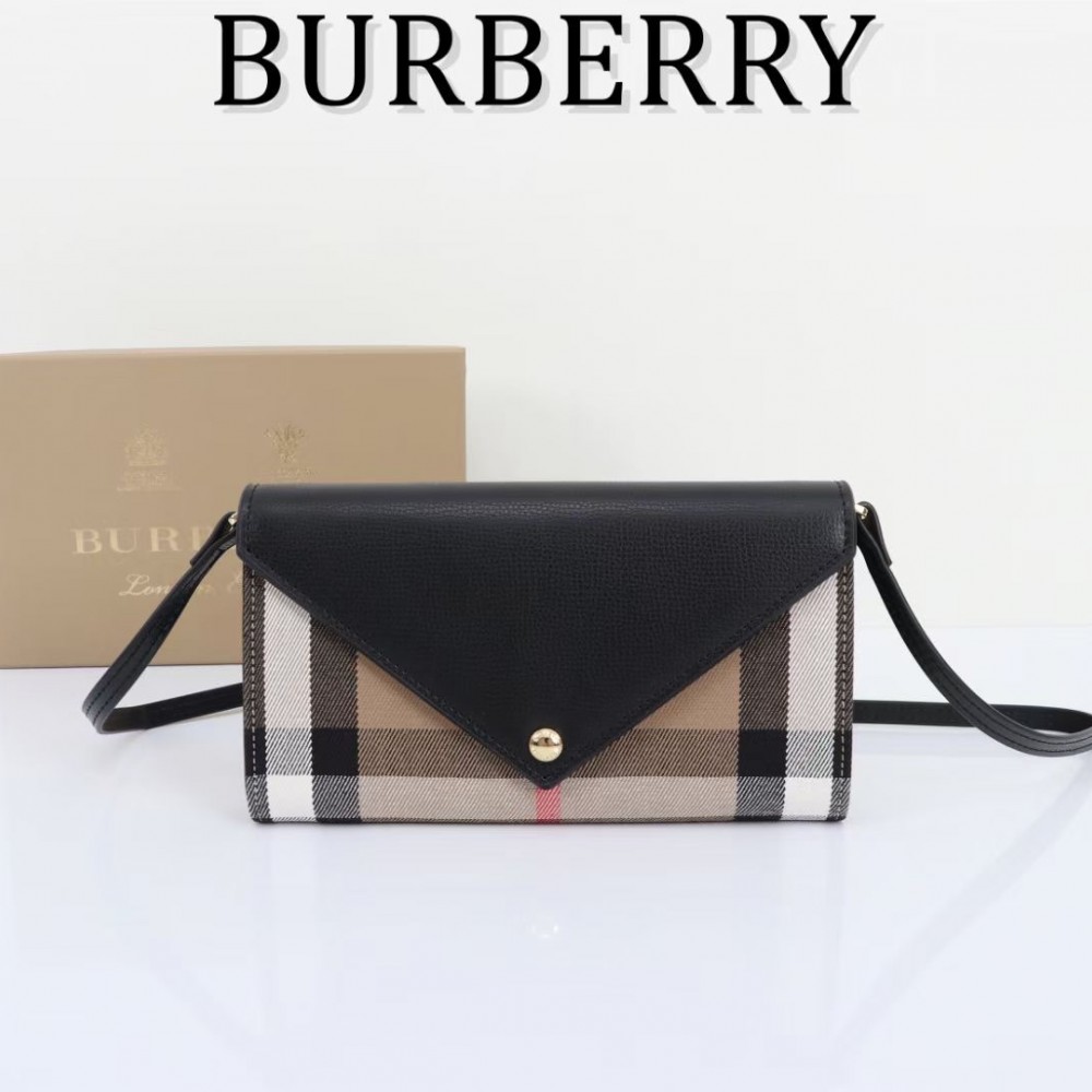 Burberry Black Vintage Triangle Envelope Bag Burberry Black Vintage Triangle Envelope Bag