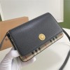 Burberry black classic check underarm bag Burberry black classic check underarm bag