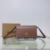 Burberry brown classic check underarm bag Burberry brown classic check underarm bag