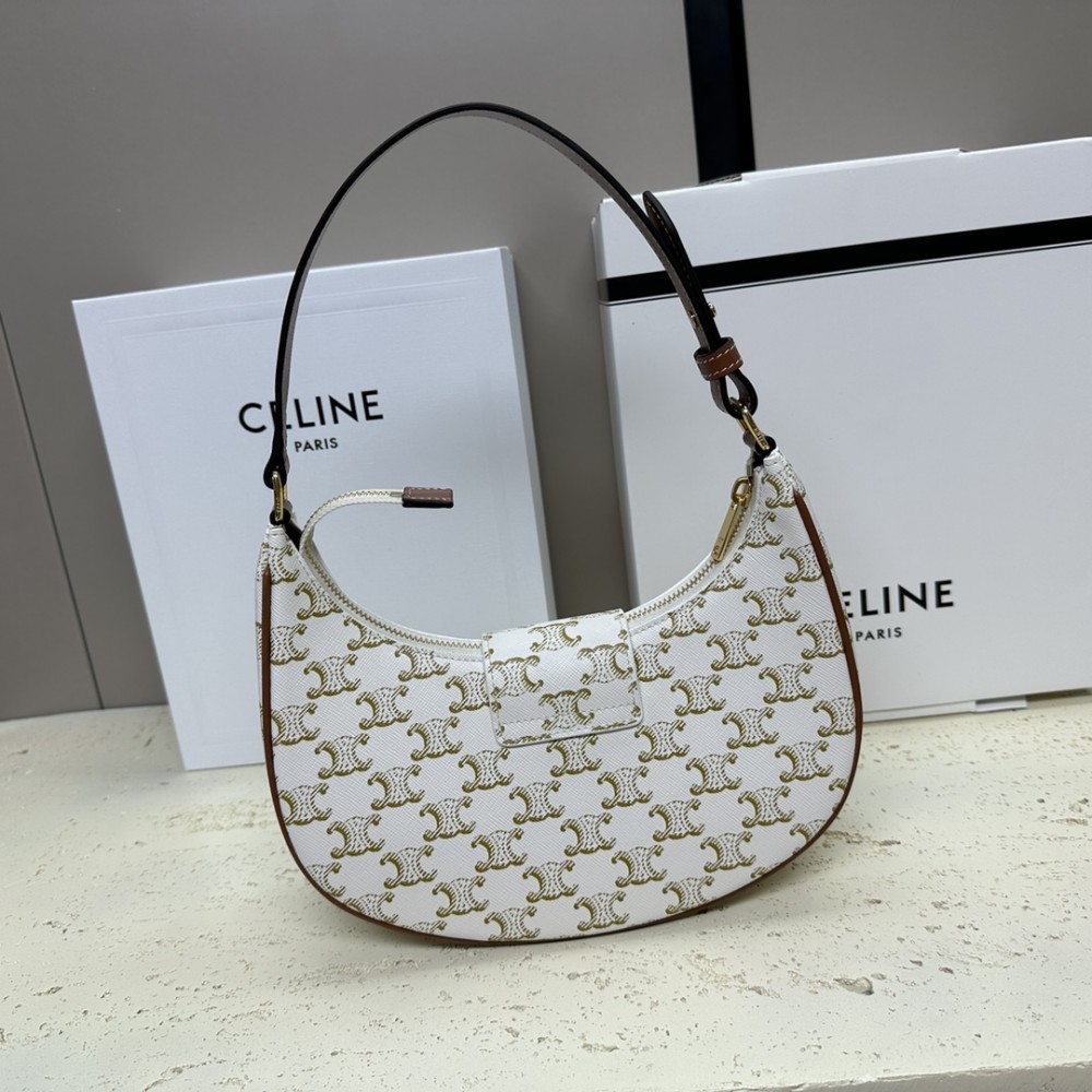 CELINE TRIOMPHE series classic pattern underarm bag CELINE TRIOMPHE series classic pattern underarm bag