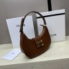CELINE TRIOMPHE series classic brown leather underarm bag CELINE TRIOMPHE series classic brown leather underarm bag