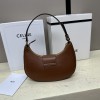 CELINE TRIOMPHE series classic brown leather underarm bag CELINE TRIOMPHE series classic brown leather underarm bag