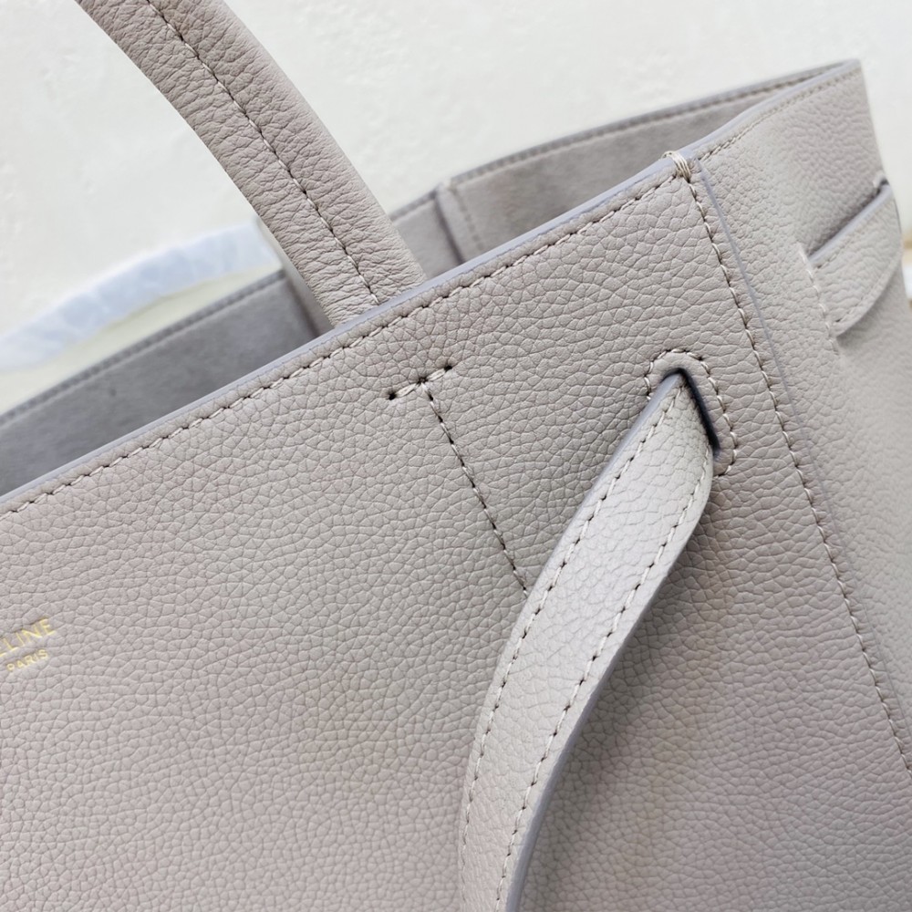 CELINE TRIOMPHE series catfish bag (gray) CELINE TRIOMPHE series catfish bag (gray)