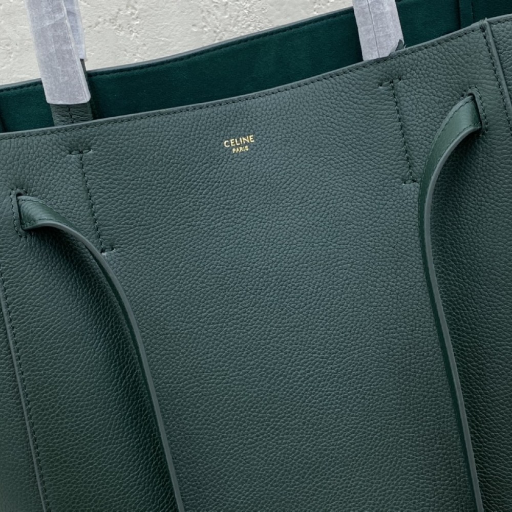 CELINE TRIOMPHE series catfish bag (dark teal) CELINE TRIOMPHE series catfish bag (dark teal)