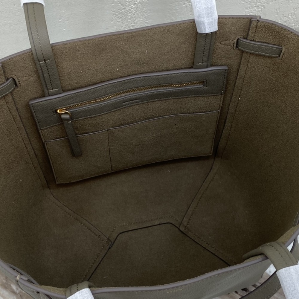 CELINE TRIOMPHE series catfish bag (green brown) CELINE TRIOMPHE series catfish bag (green brown)