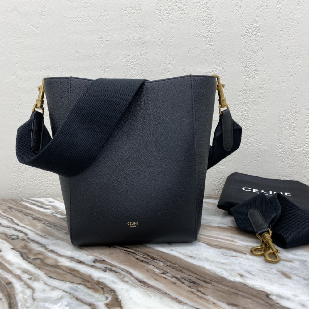 Celine simple deep black crossbody bag Celine simple deep black crossbody bag