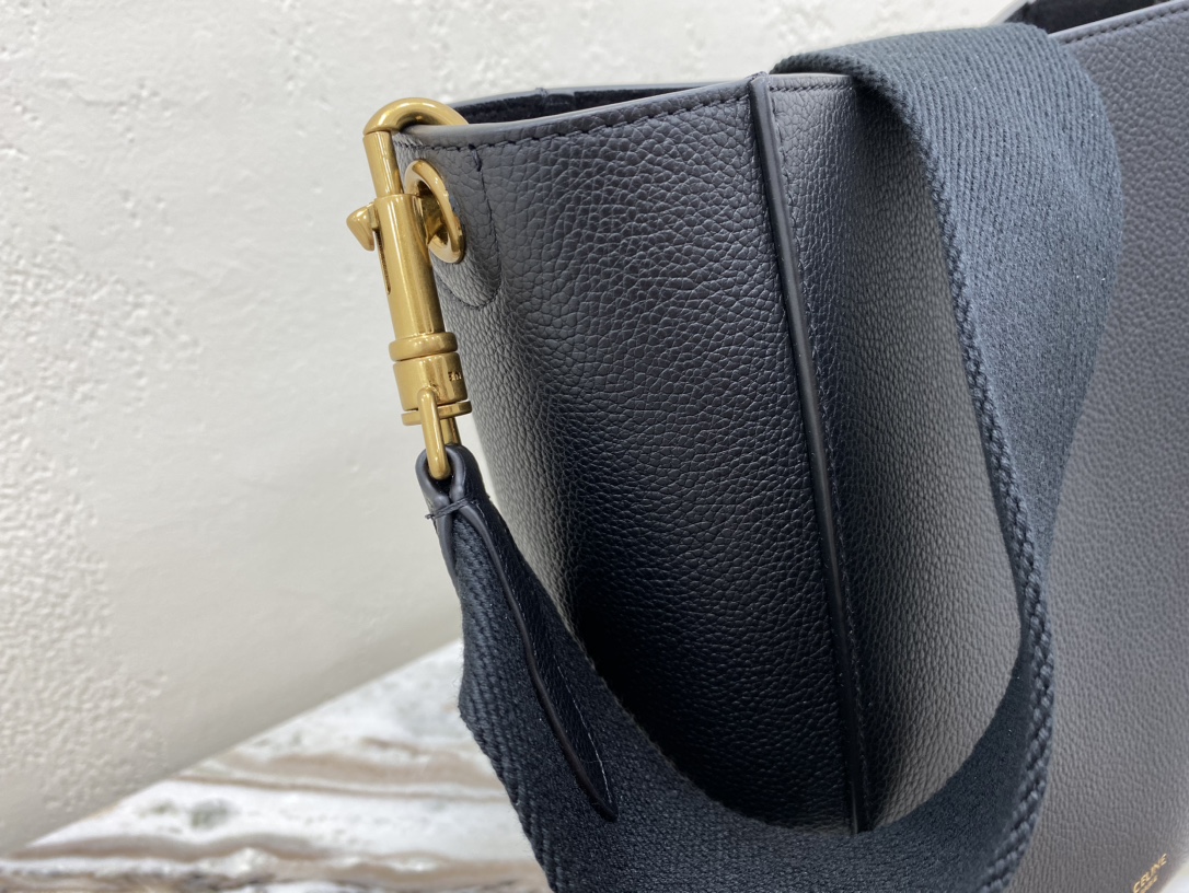 Celine simple deep black crossbody bag Celine simple deep black crossbody bag