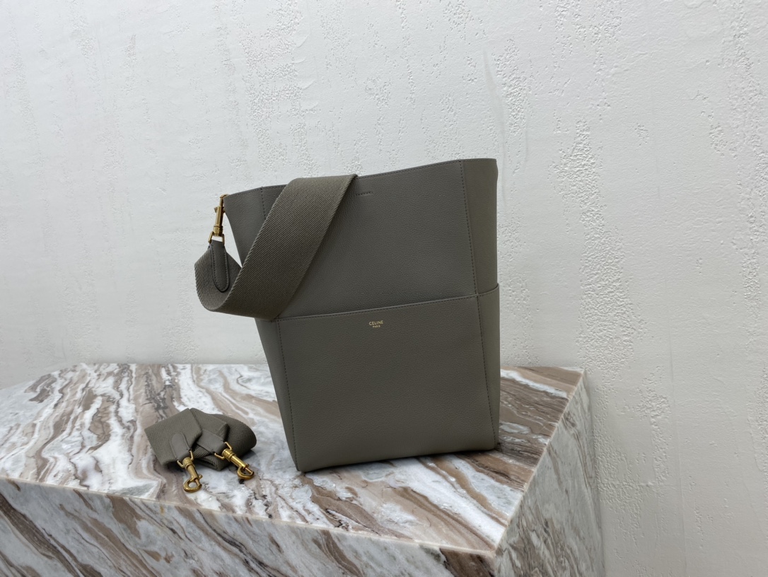 Celine Simple Large Rhino Grey Crossbody Bag Celine Simple Large Rhino Grey Crossbody Bag