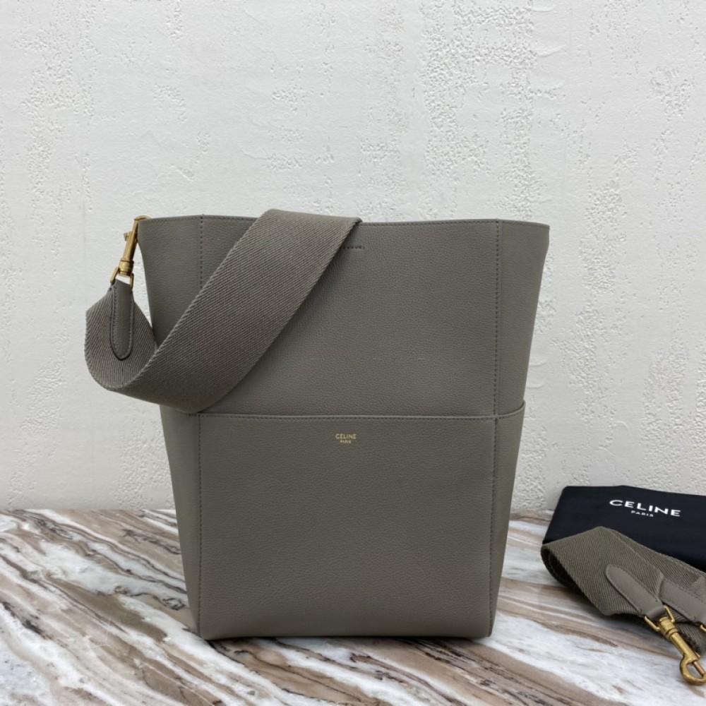 Celine Simple Large Rhino Grey Crossbody Bag Celine Simple Large Rhino Grey Crossbody Bag