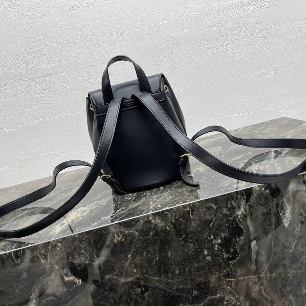 CELINE TRIOMPHE Black Backpack CELINE TRIOMPHE Black Backpack