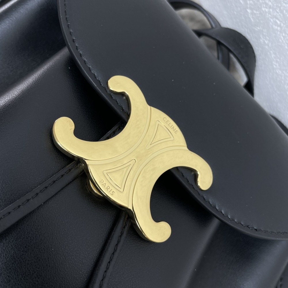 CELINE TRIOMPHE Black Backpack CELINE TRIOMPHE Black Backpack