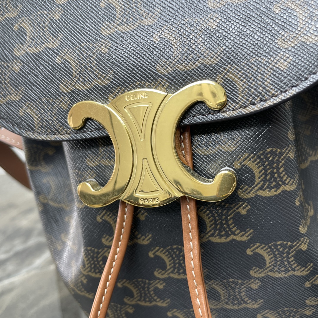 CELINE TRIOMPHE Black Backpack CELINE TRIOMPHE Black Backpack
