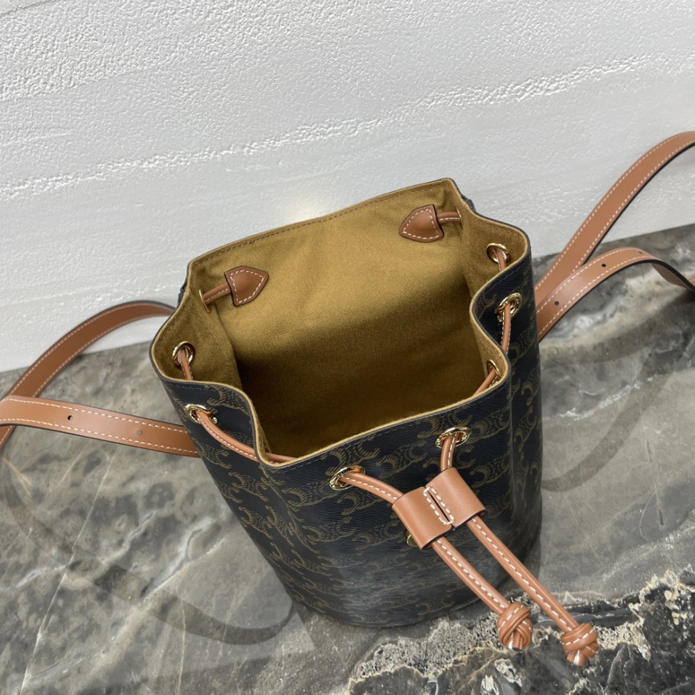 CELINE TRIOMPHE Black Backpack CELINE TRIOMPHE Black Backpack