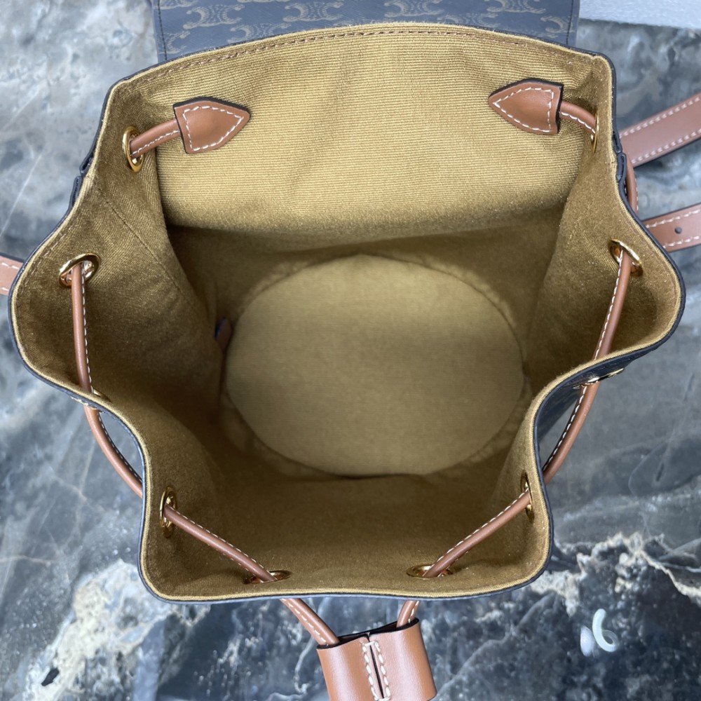 CELINE TRIOMPHE Black Backpack CELINE TRIOMPHE Black Backpack
