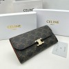 CELINE TRIOMPHE Series Dark Monogram Wallet CELINE TRIOMPHE Series Dark Monogram Wallet