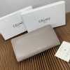 CELINE TRIOMPHE series grey monogram wallet CELINE TRIOMPHE series grey monogram wallet