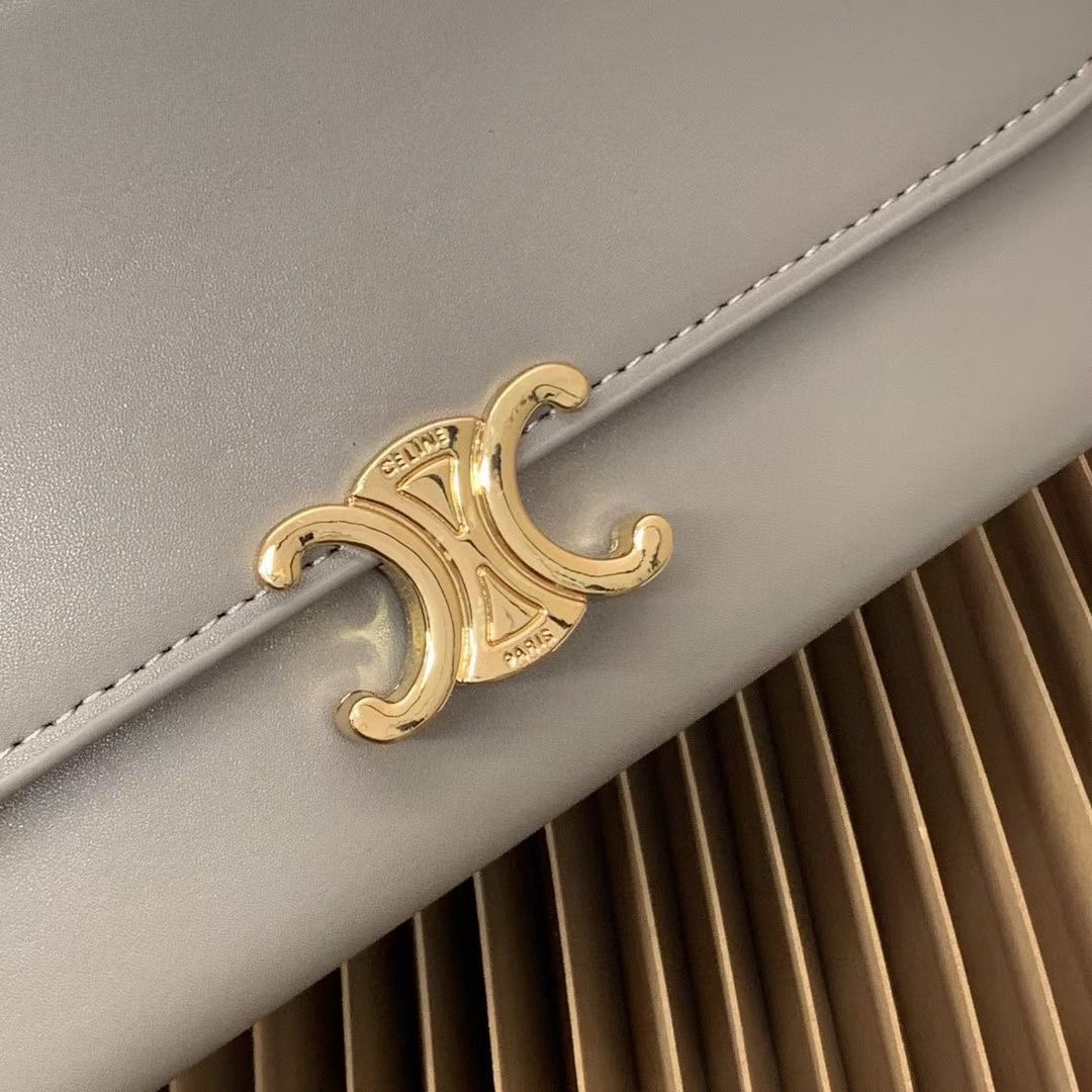 CELINE TRIOMPHE series grey monogram wallet CELINE TRIOMPHE series grey monogram wallet