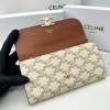 CELINE TRIOMPHE Series Monsoon Wallet CELINE TRIOMPHE Series Monsoon Wallet