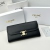CELINE TRIOMPHE series black monogram wallet CELINE TRIOMPHE series black monogram wallet