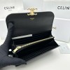 CELINE TRIOMPHE series black monogram wallet CELINE TRIOMPHE series black monogram wallet