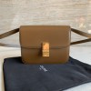 CELINE TRIOMPHE series brown snake print shoulder crossbody bag CELINE TRIOMPHE series brown snake print shoulder crossbody bag