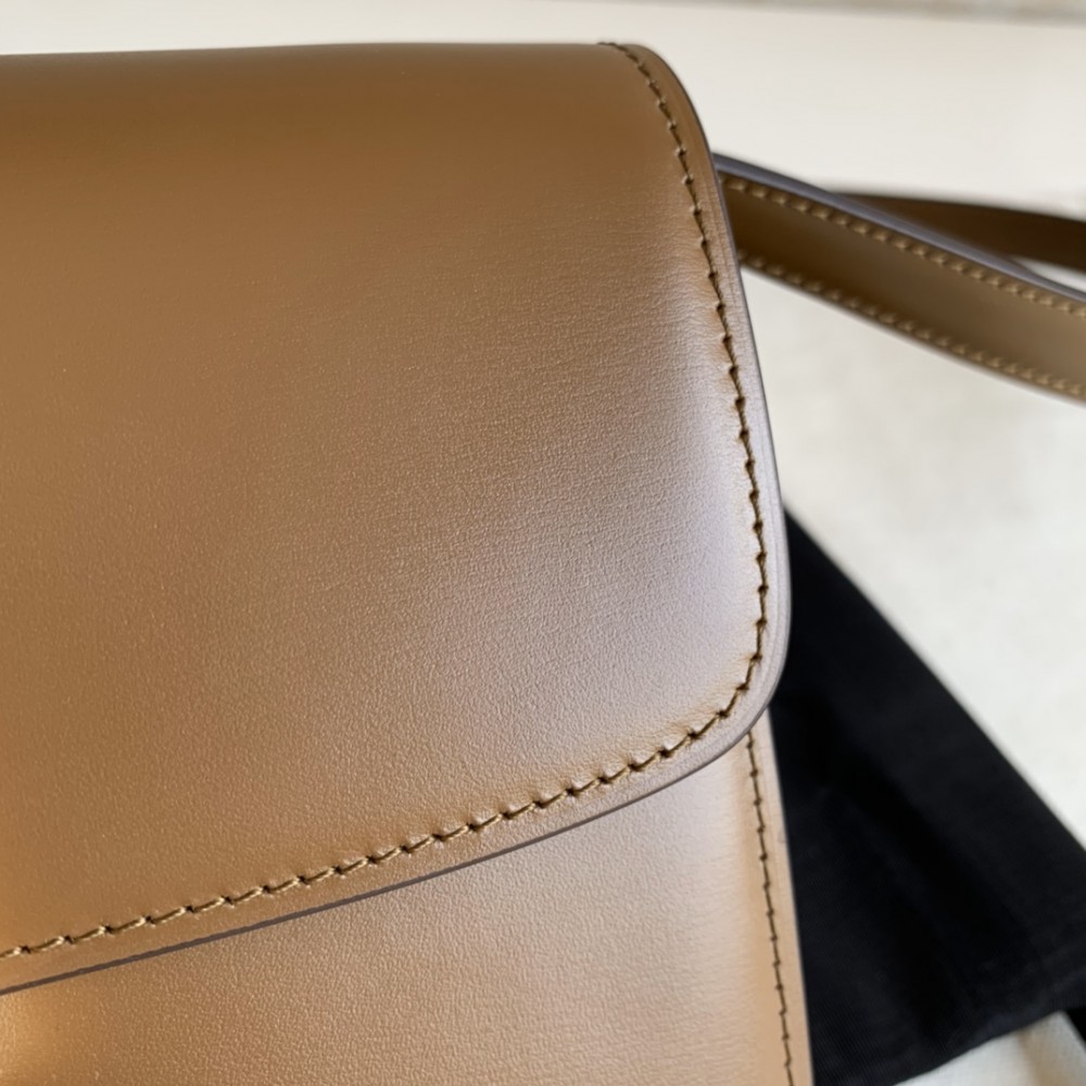 CELINE TRIOMPHE series brown snake print shoulder crossbody bag CELINE TRIOMPHE series brown snake print shoulder crossbody bag