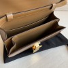 CELINE TRIOMPHE series brown snake print shoulder crossbody bag CELINE TRIOMPHE series brown snake print shoulder crossbody bag