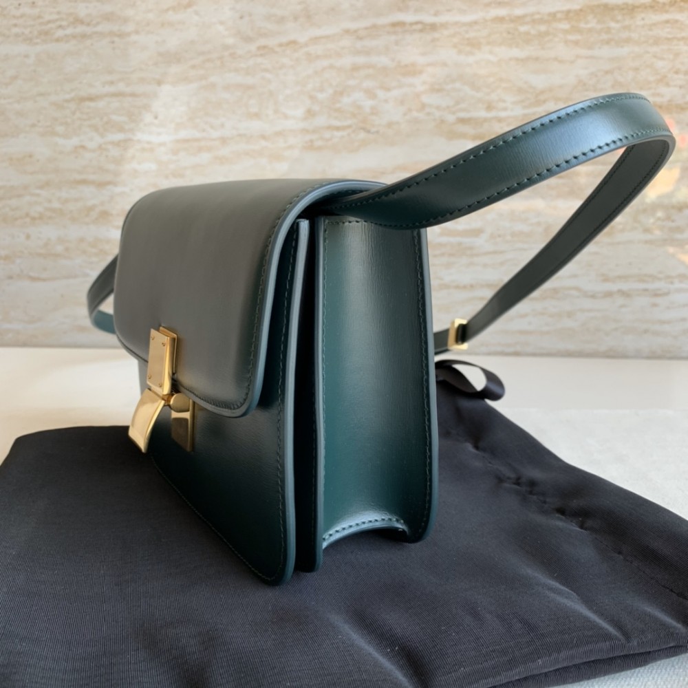CELINE TRIOMPHE series dark blue snake pattern shoulder crossbody bag CELINE TRIOMPHE series dark blue snake pattern shoulder crossbody bag