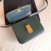 CELINE TRIOMPHE series dark blue snake pattern shoulder crossbody bag CELINE TRIOMPHE series dark blue snake pattern shoulder crossbody bag