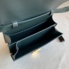 CELINE TRIOMPHE series dark blue snake pattern shoulder crossbody bag CELINE TRIOMPHE series dark blue snake pattern shoulder crossbody bag
