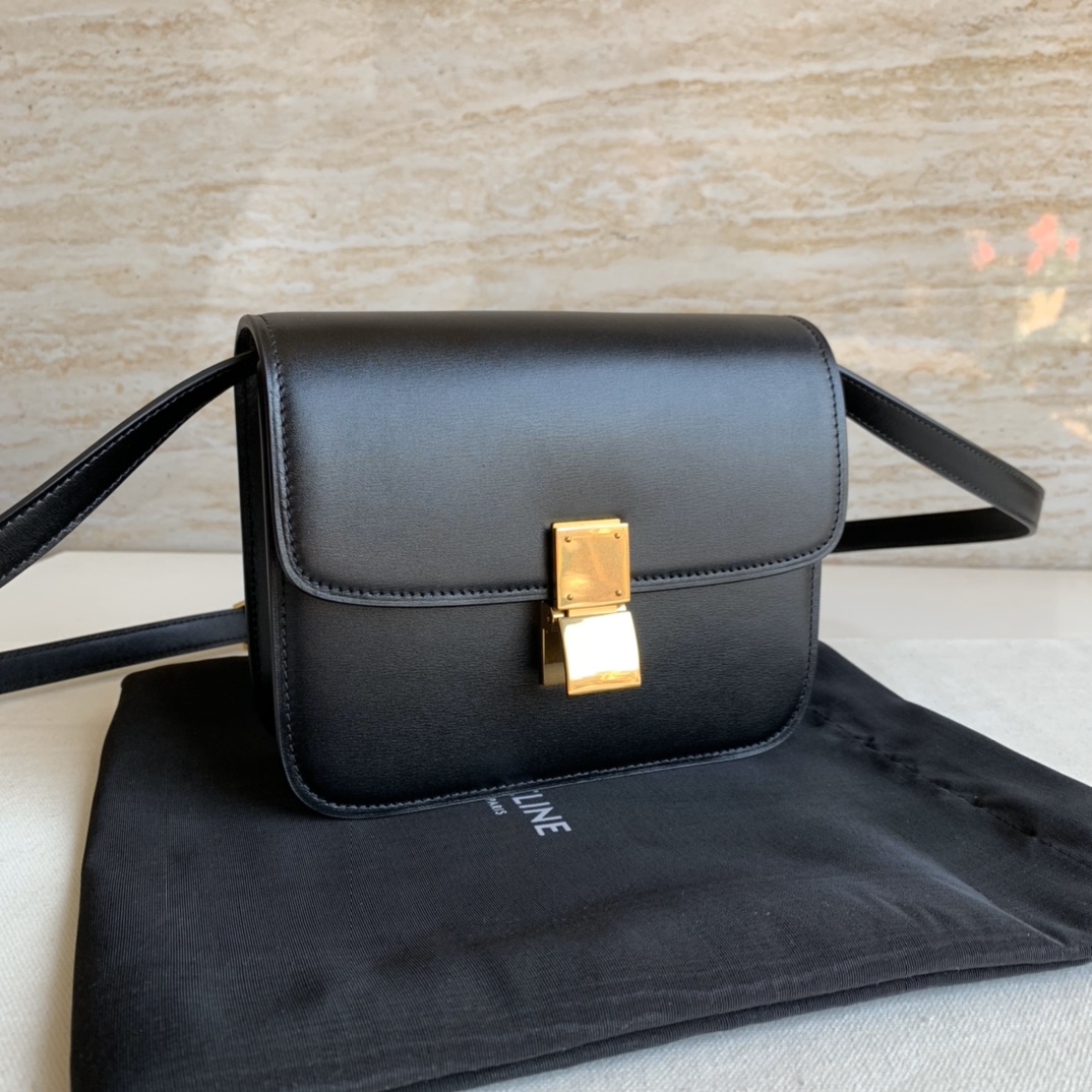 CELINE TRIOMPHE series dark black snake print shoulder crossbody bag CELINE TRIOMPHE series dark black snake print shoulder crossbody bag