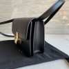 CELINE TRIOMPHE series dark black snake print shoulder crossbody bag CELINE TRIOMPHE series dark black snake print shoulder crossbody bag